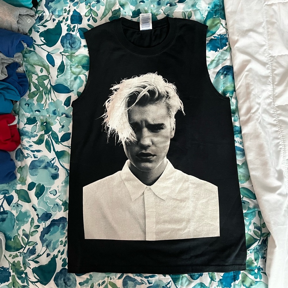 Justin Bieber tank top size S